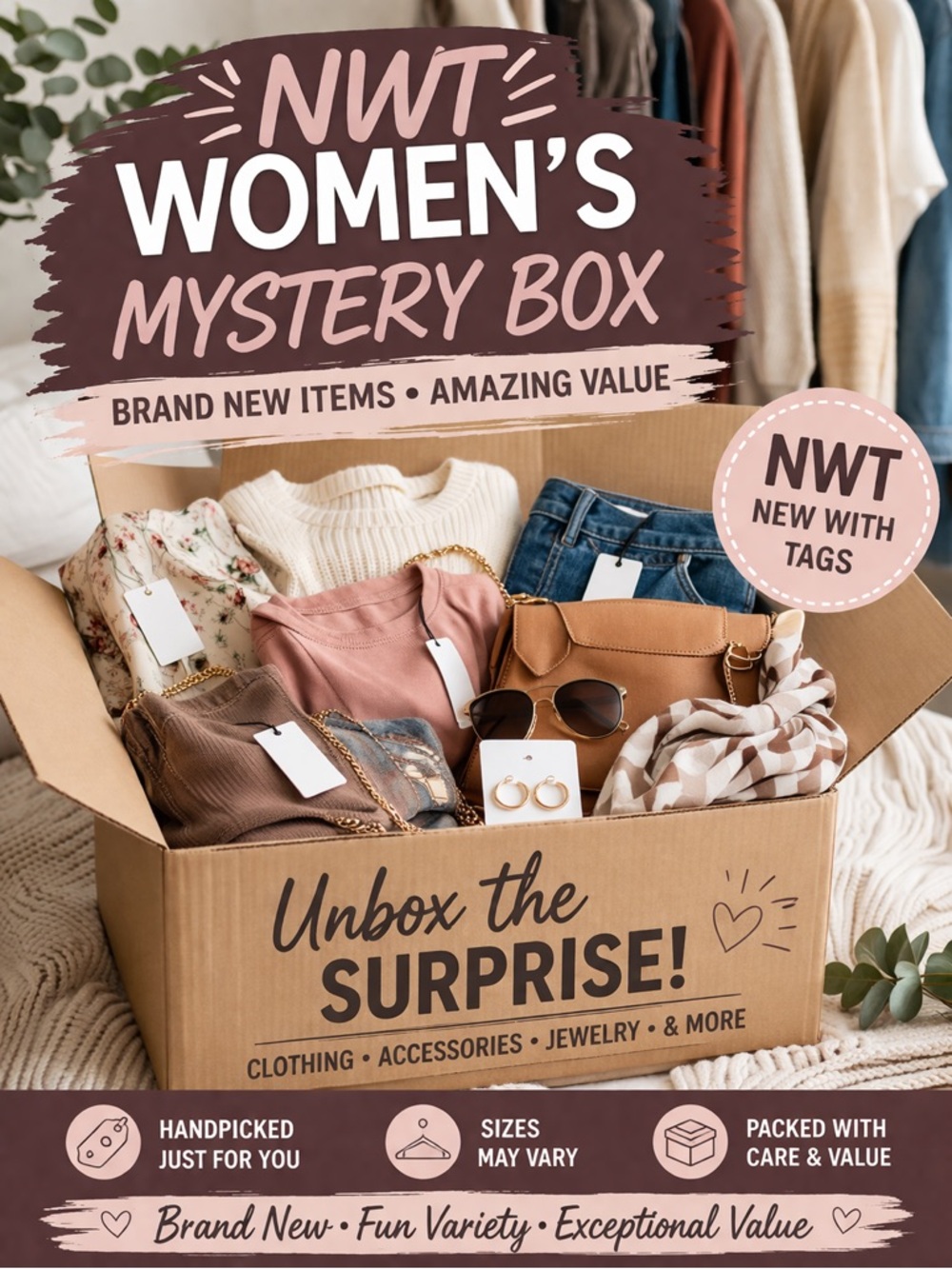ALL NEW WITH TAGS Women's Mystery Box